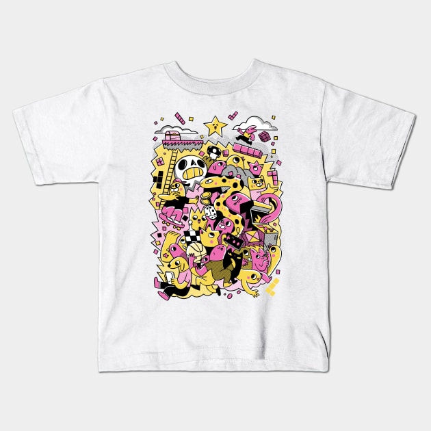 Fun & Games Kids T-Shirt by geolaw